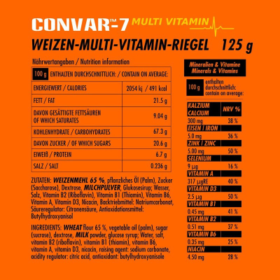 Notration - High Energy Bar - Multi Vitamin