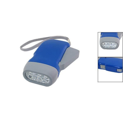 Dynamo Taschenlampe mit 3 LED