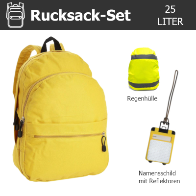 Rucksack-Set 25 Liter