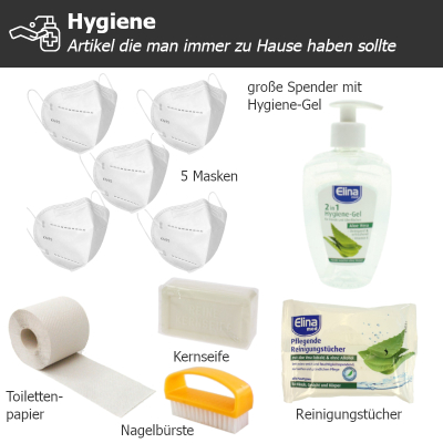 Notfallkiste für Zuhause (Licht, Radio, Kochen, Heizen, Hygiene ...)