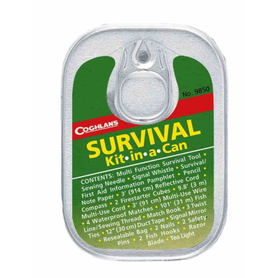 Coghlans Survival Kit - Kit-in-a-Can